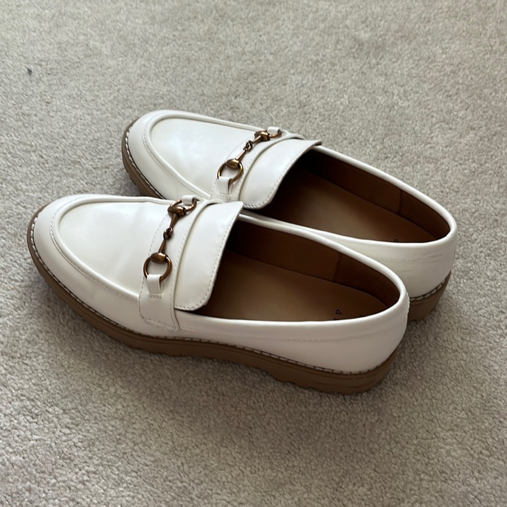 A New Day White Loafers
